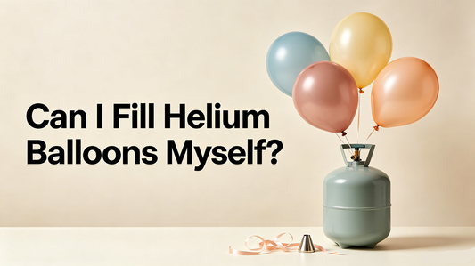 Can I Fill Helium Balloons Myself?