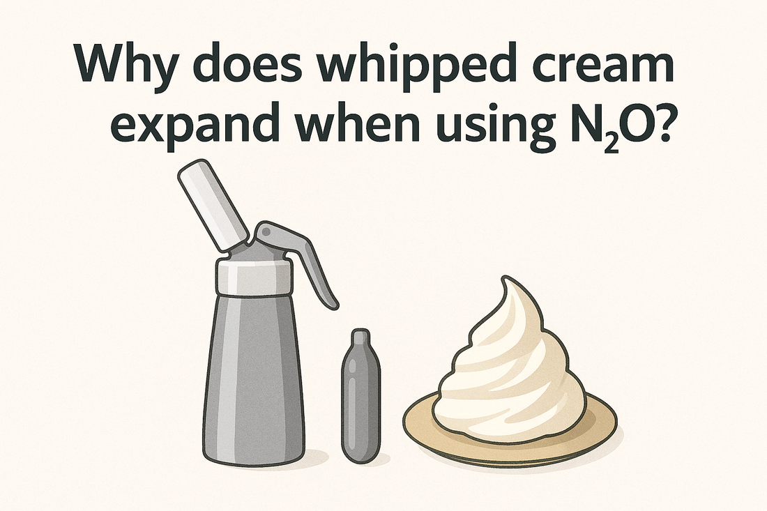 Why Does Whipped Cream Expand When Using N2O?