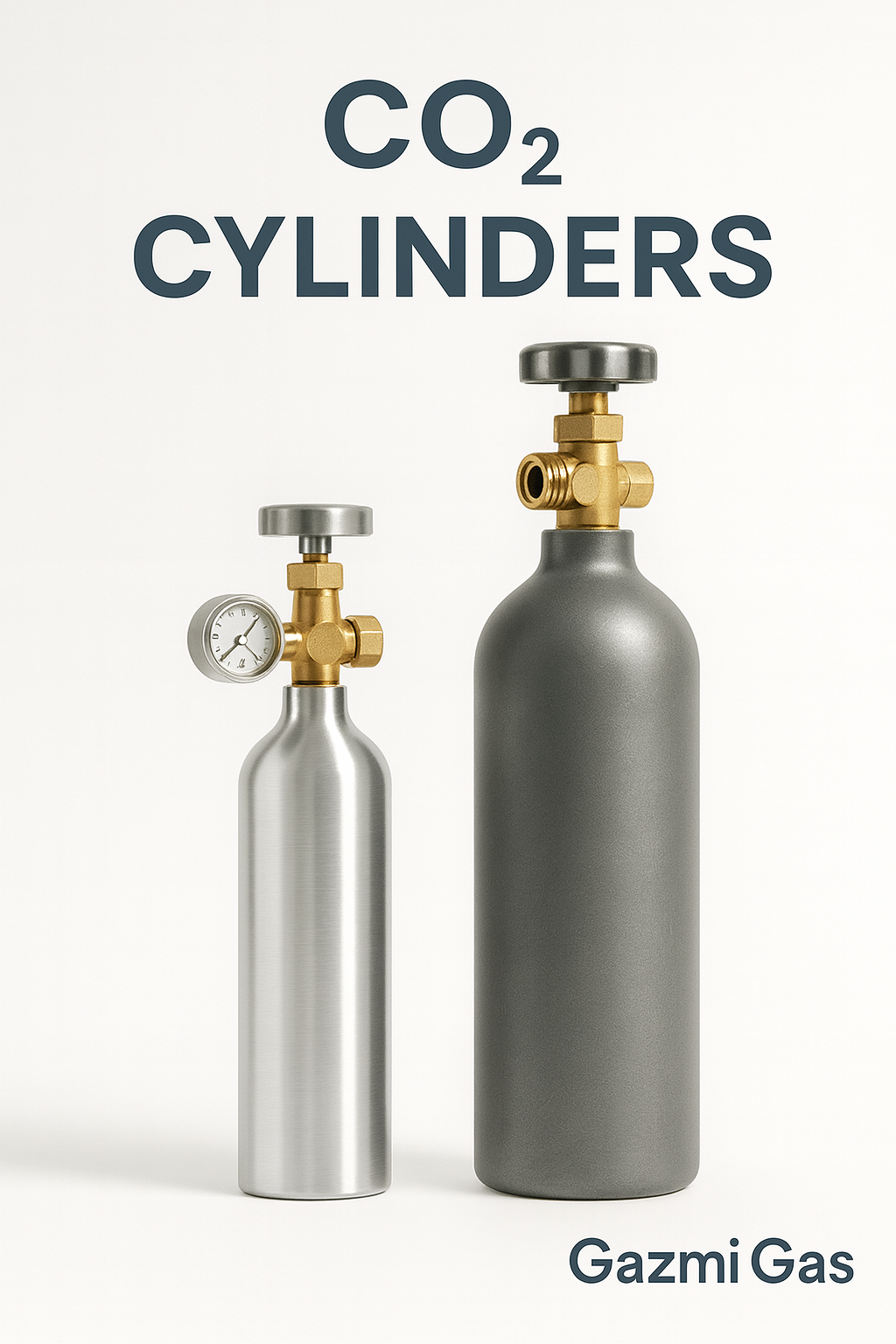 CO2 Cylinder Reference: Sizes & Materials | Gazmi Gas