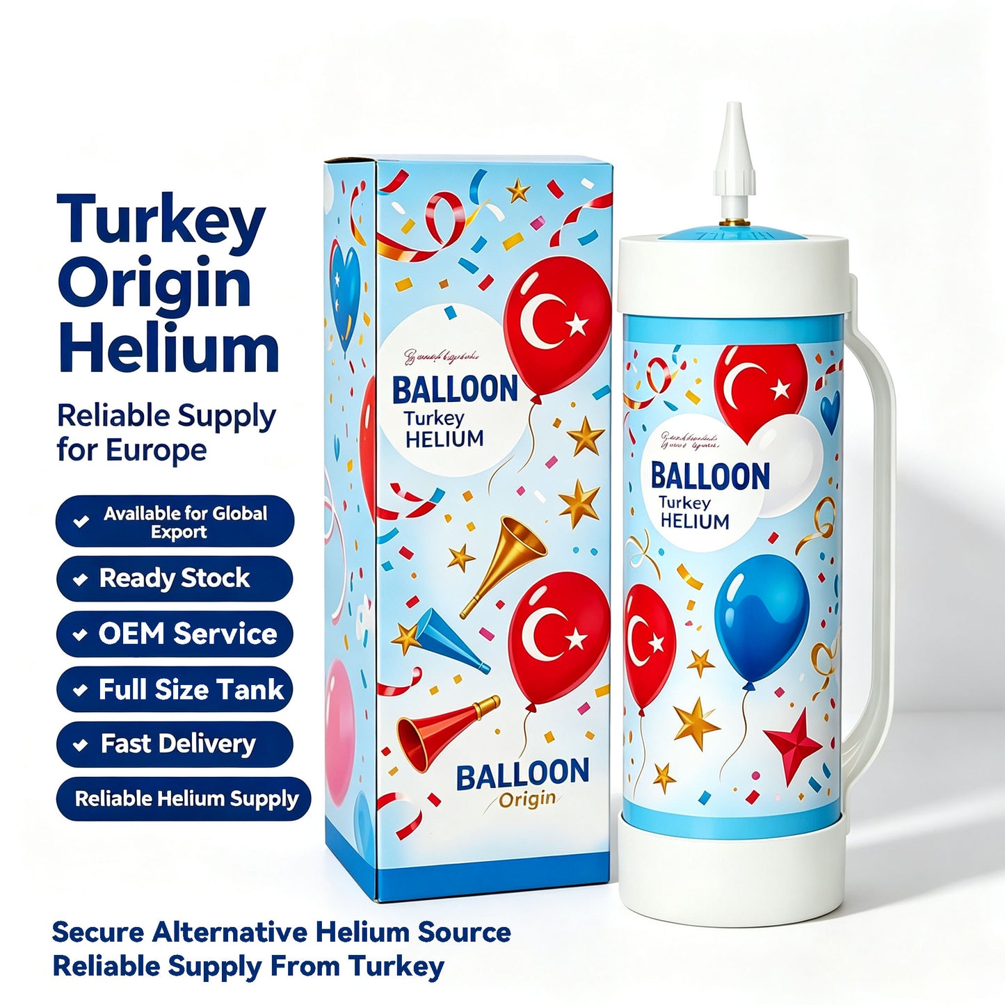 Balloon Helium Cyliner